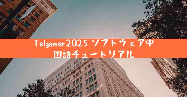 Telgamer2025 ソフトウェア中国語チュートリアル