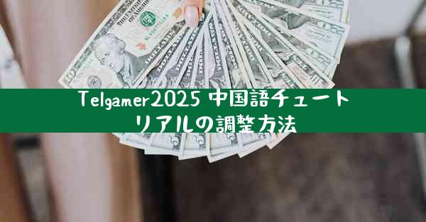 Telgamer2025 中国語チュートリアルの調整方法