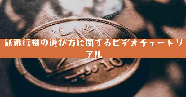 紙飛行機の遊び方に関するビデオチュートリアル