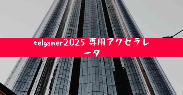 telgamer2025 専用アクセラレータ