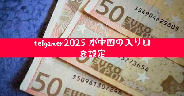 telgamer2025 が中国の入り口を設定